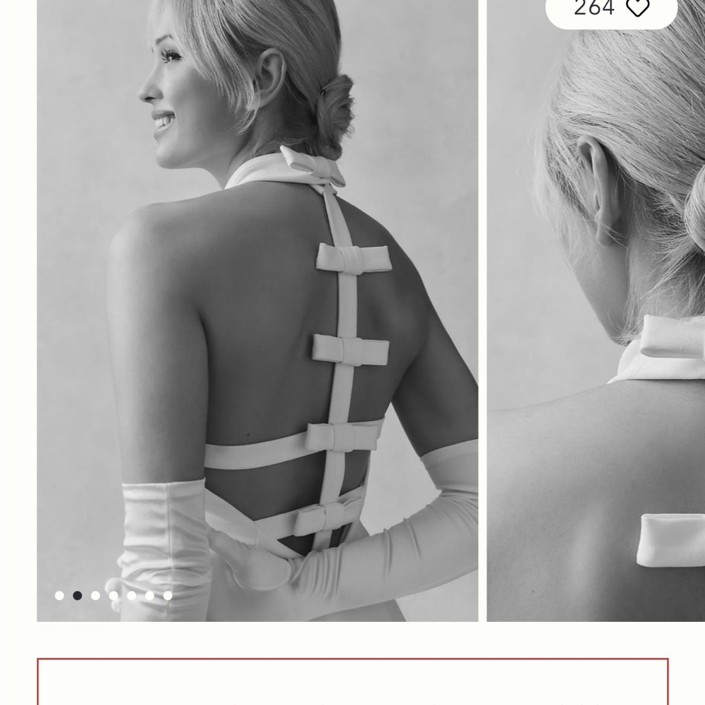 BHLDN White Halter Mini Dress - Picture 6 of 6